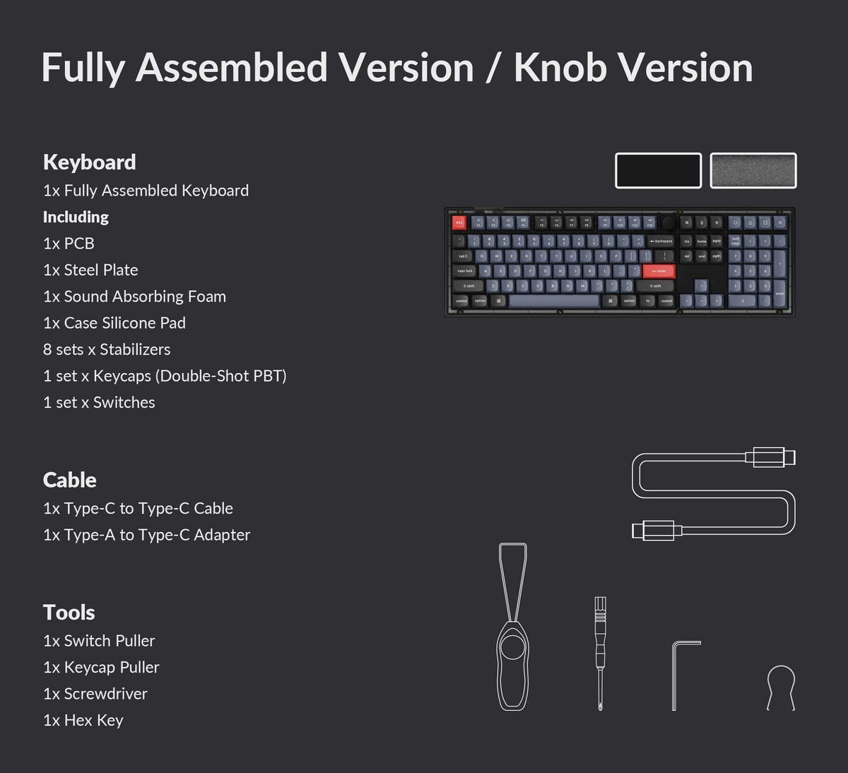 Keychron V6 Custom Mechanical Keyboard