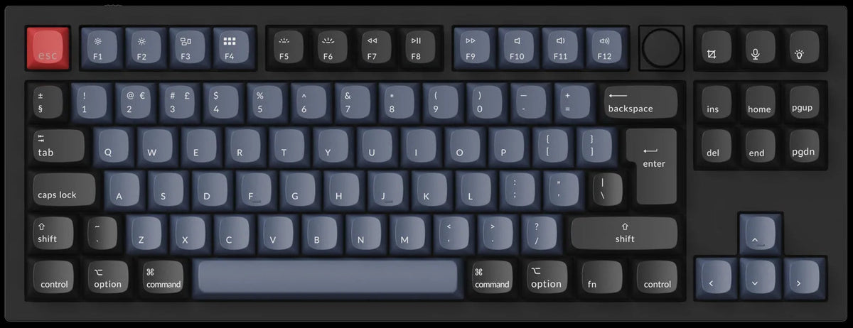 Keychron Q3 80% TKL Custom Mechanical Keyboard ISO Layout