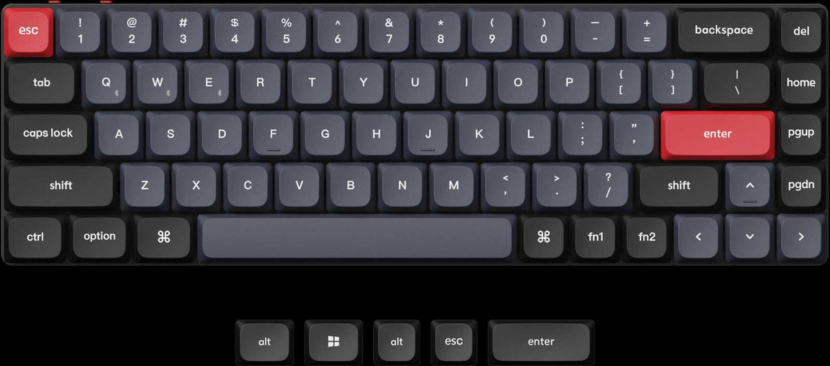 Keychron K7 Pro QMK/VIA low profile wireless mechanical keyboard