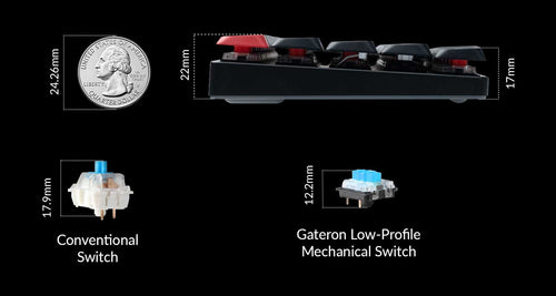 Keychron K7 Pro QMK/VIA low profile wireless mechanical keyboard