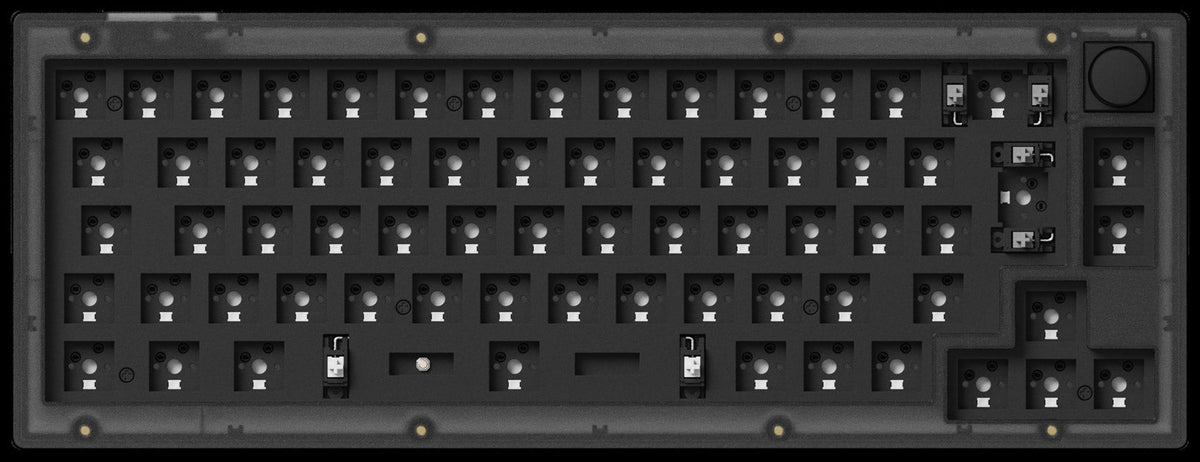 Barebone ISO Layout Keychron V2 Custom Mechanical Keyboard