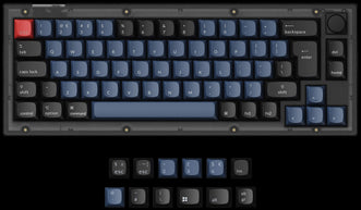 UK-ISO Layout Keychron V2 QMK/VIA Custom Mechanical Keyboard