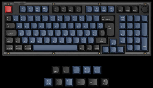 French-ISO Layout Keychron V5 QMK/VIA Custom Mechanical Keyboard