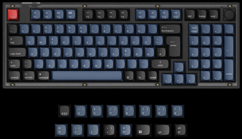 German ISO Layout Keychron V5 QMK/VIA Custom Mechanical Keyboard