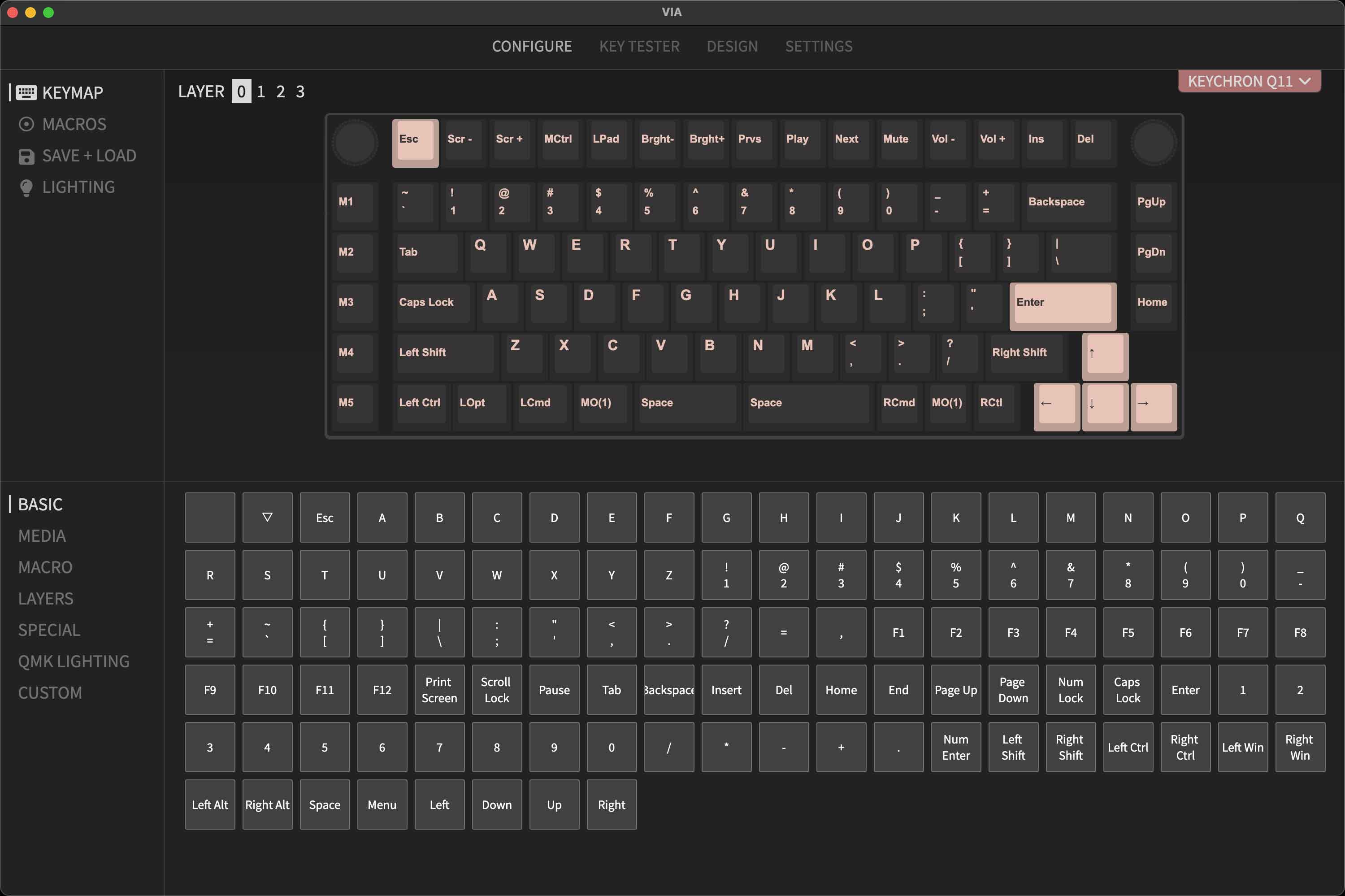 Keychron Q11 75% Layout Split QMK/VIA Custom Mechanical Keyboard