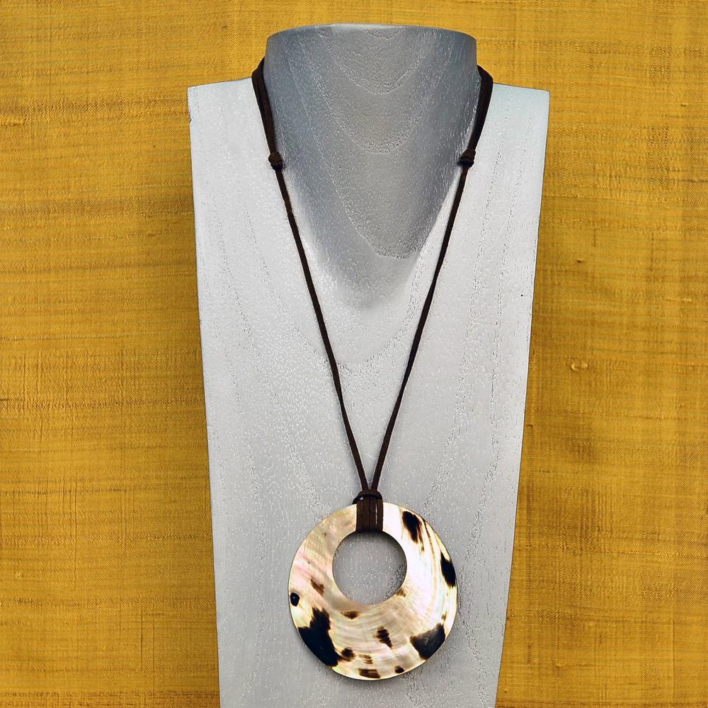 Leather Cord Necklace – Silver Pennies Jewelry