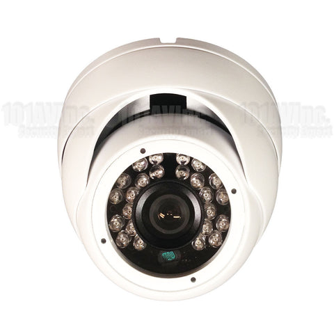 1000TVL CCTV Outdoor Dome Camera 3.6mm Wide View WDR Smart IR 65' Day ...