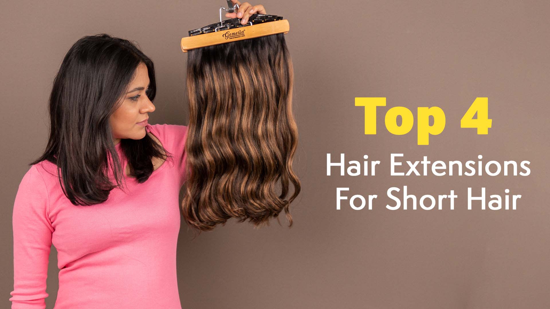 Top 4 Hair Extensions For Women With Short Hair