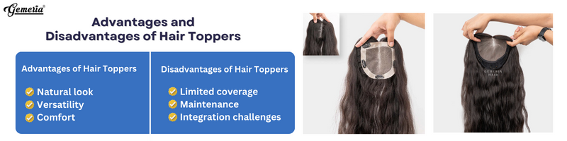 Advantages and Disadvantages of Hair Toppers