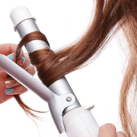 Avoid using heat styling tools before the installation of a hair extension