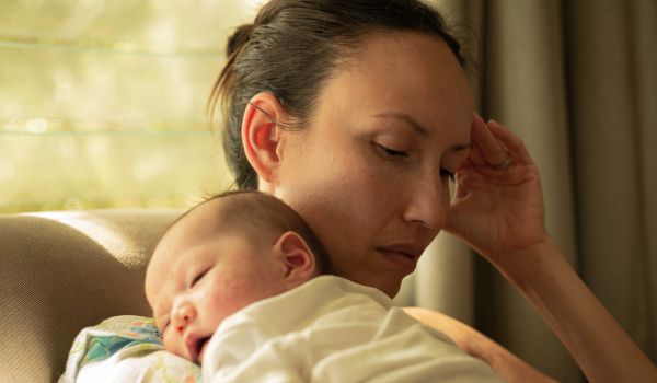 Postpartum hair loss