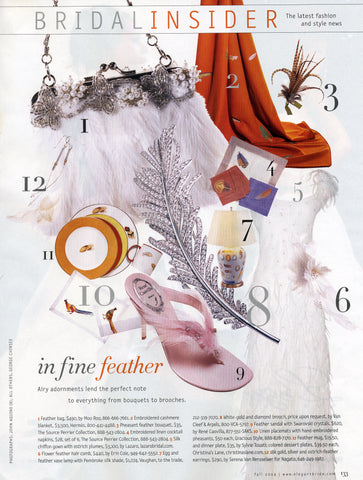 Serena Van Rensselaer Jewelry featured in Elegant Bride Magazine