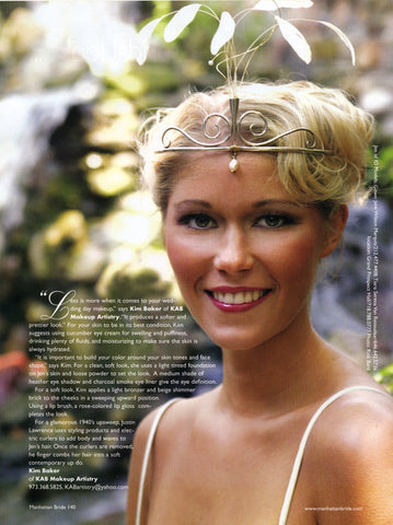 Serena Van Rensselaer Jewelry featured in Manhattan Bride Magazine