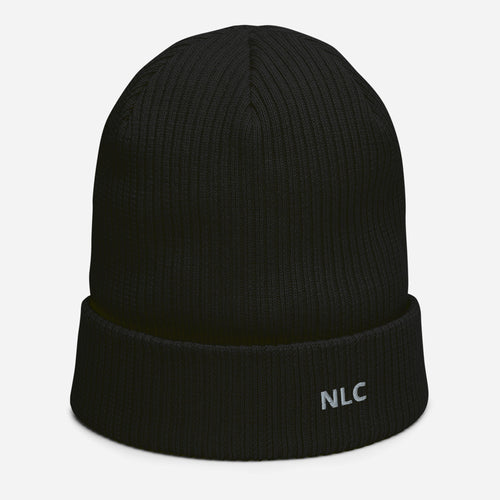 NLC Organic ribbed beanie blue – Northern Lock