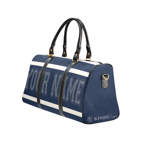 monogrammed travel bag