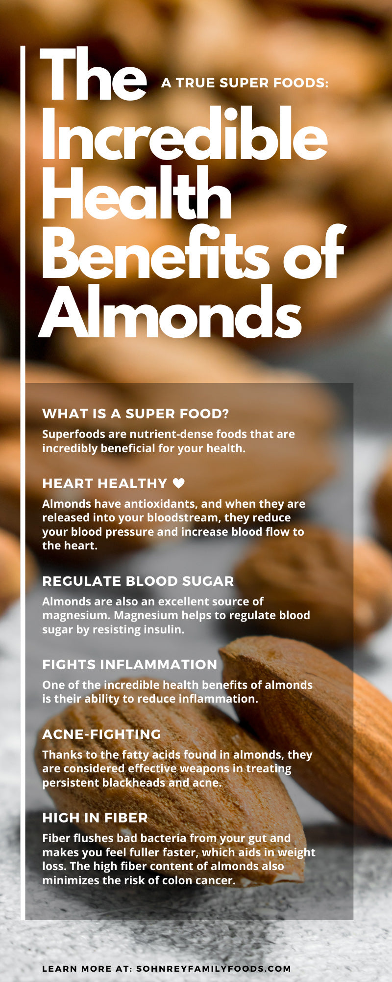 A True Super Foods: The Incredible Health Benefits of Almonds