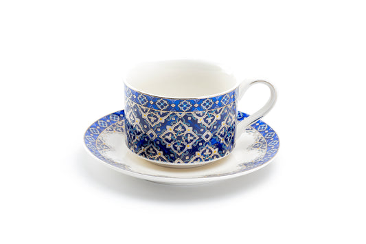 Buy BunyBee Tableware Serving Tea and Coffee Cup Saucer Set Pack