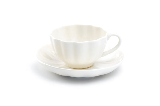 4-Piece Fine Porcelain Measuring Cup Set, White Set