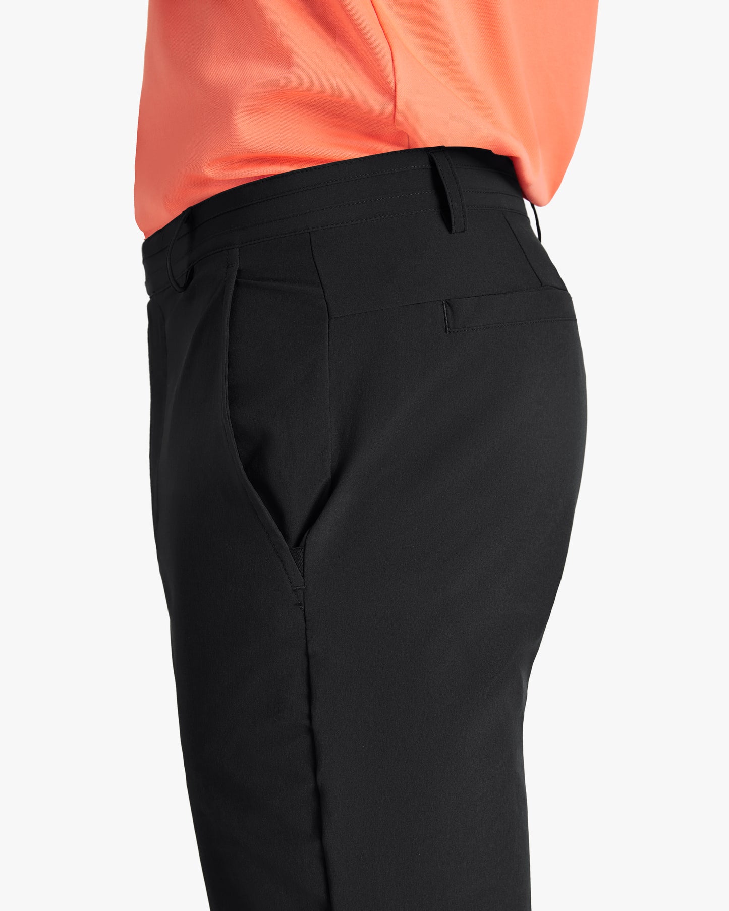 GOLF PANT IN STRUCTURED STRETCH | INK