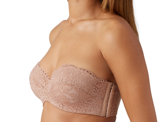 Curvy Couture Smooth Strapless Multi-Way Bra