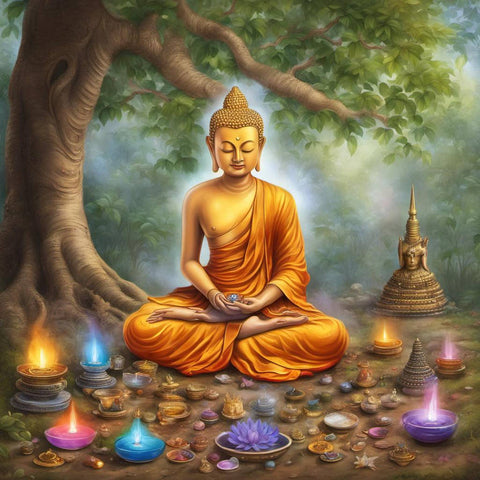 Buddha's magic.