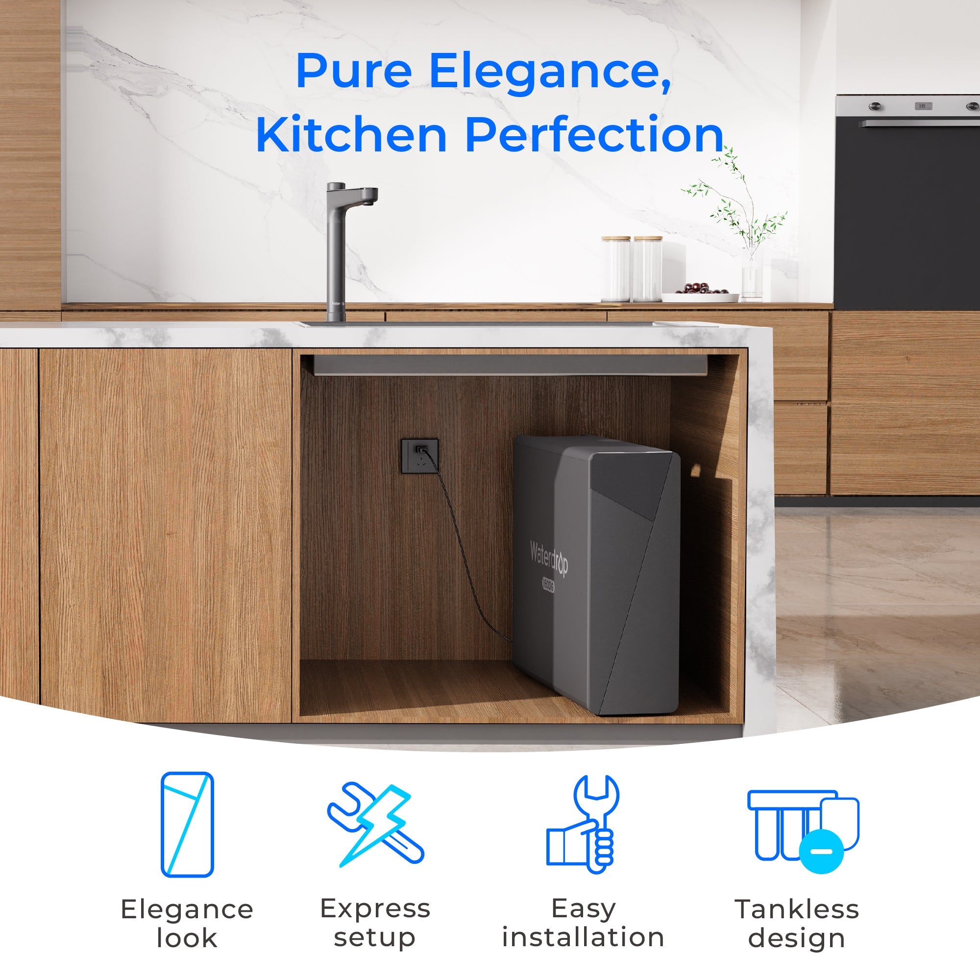 Waterdrop X Series Undersink Reverse Osmosis System, X16 - Image 8