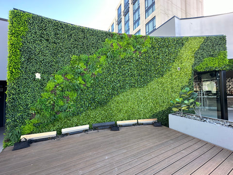 Custom Artificial Living Wall