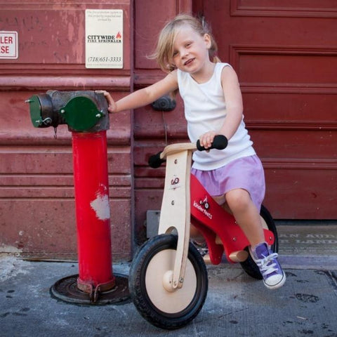 Kinderfeets Balance Bike - Red