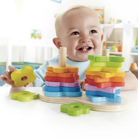 Hape Double Rainbow Stacker