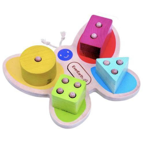 Everearth Butterfly Stacking Toy