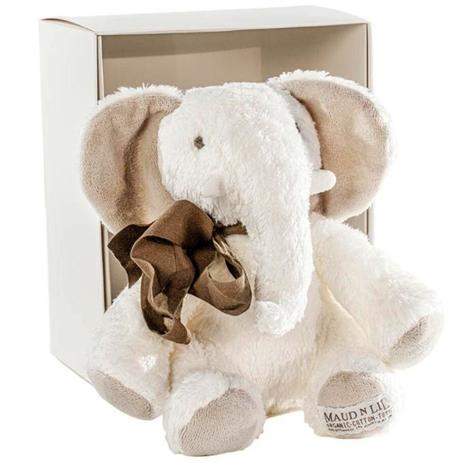Maud n Lil Organic Baby Plush Toy - Nellie the Elephant
