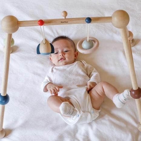 Plan Toys Wooden Baby Play Gym