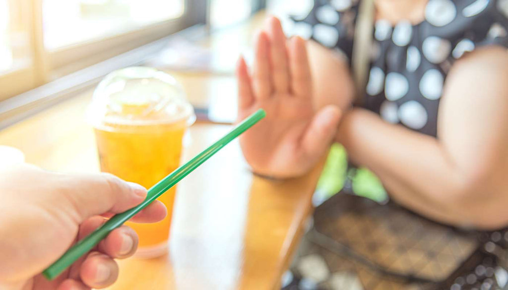 Eco Tip - Ditch the Single Use Plastic Straws