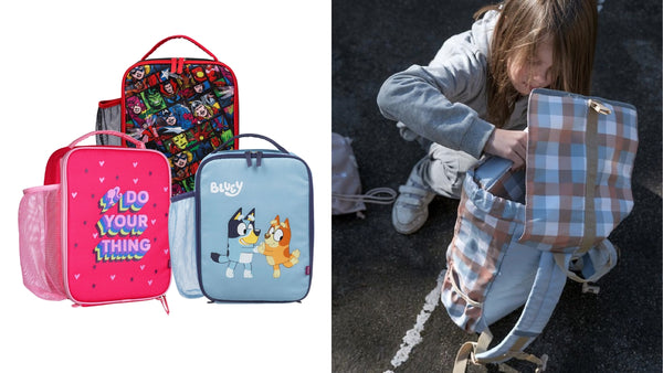Backpacks and lunch bags
