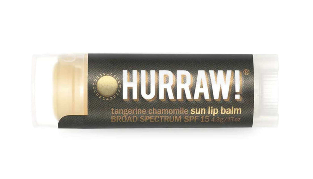 Hurraw Tangerine Chamomile Lip Balm SPF15