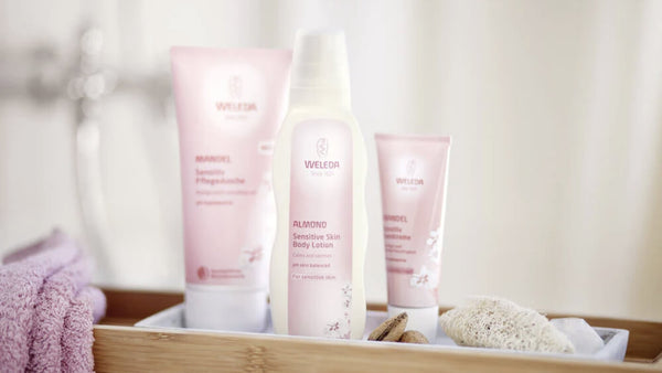 Weleda Almond Soothing product line