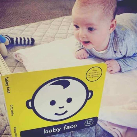 Books for Newborns - Baby Face