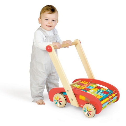 Janod ABC Block Walker for baby