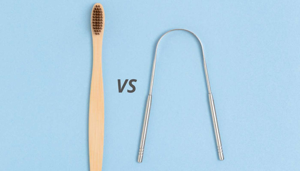 Toothbrush vs tongue cleaner