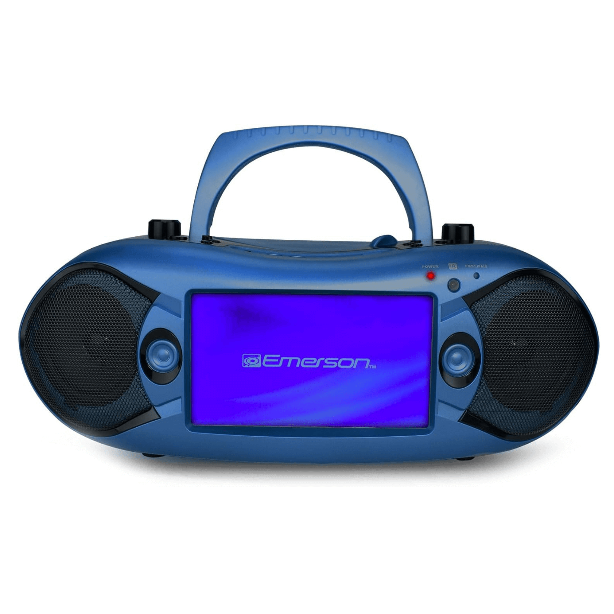 Emerson - 7" Bluetooth DVD Boombox w AMFM Radio, Stereo Speakers & Multi-Media image 1