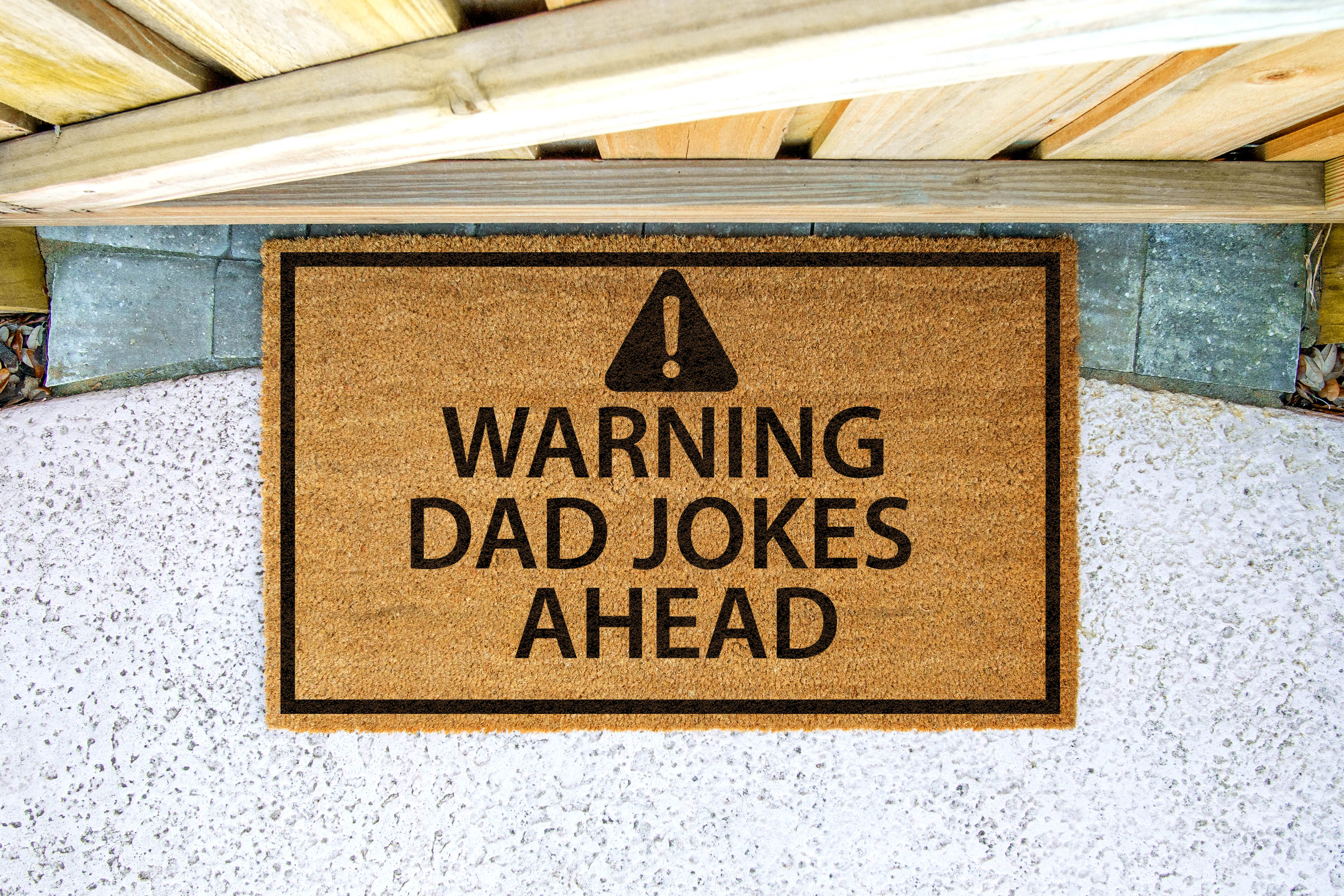 WARNING DAD JOKES AHEAD DOORMAT