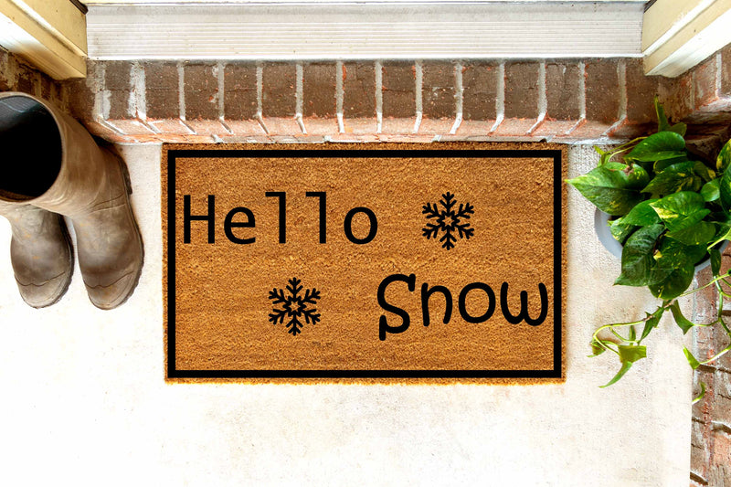 Snow Doormat