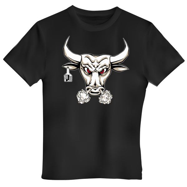 NJN Bull Black T-Shirt | No Judges Needed