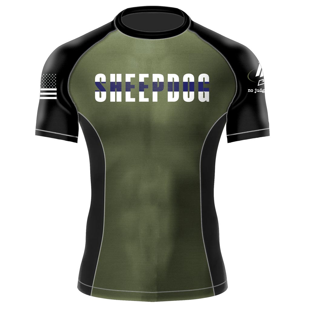 Download Sheepdog Bjj Rash Guard No Judges Needed