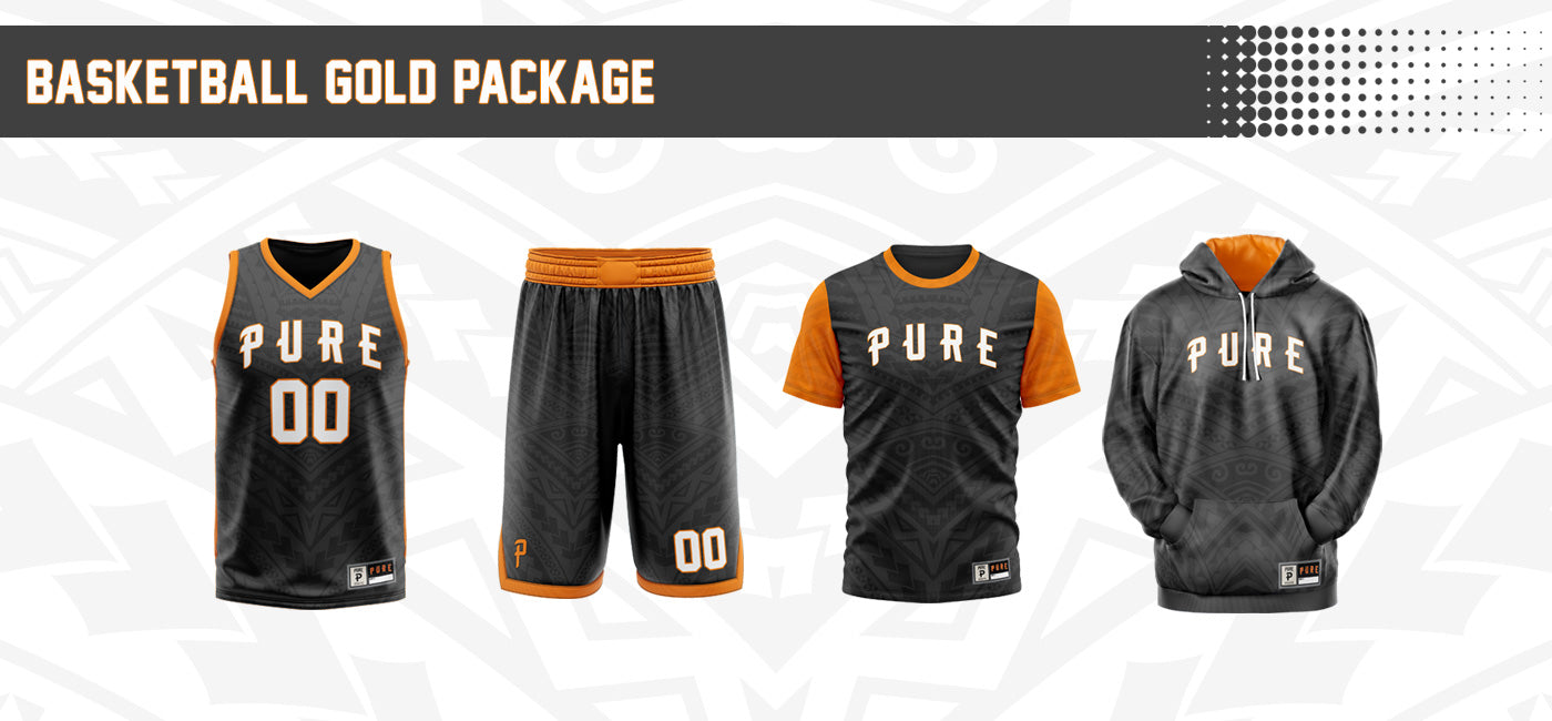 Basketball Teamwear Gold Package