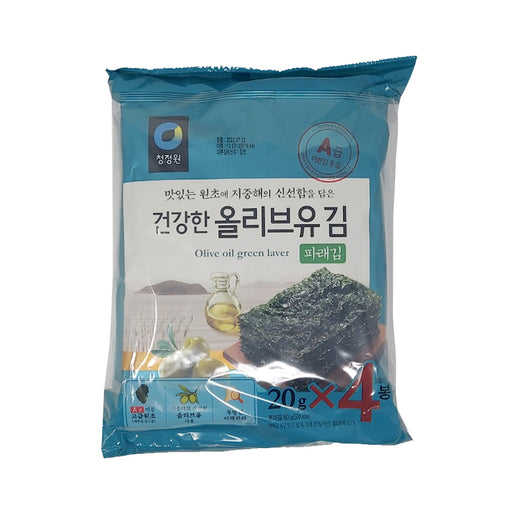 CJO] Perilla Oil Traditional Laver Seaweed / 청정원 바사삭 들기름