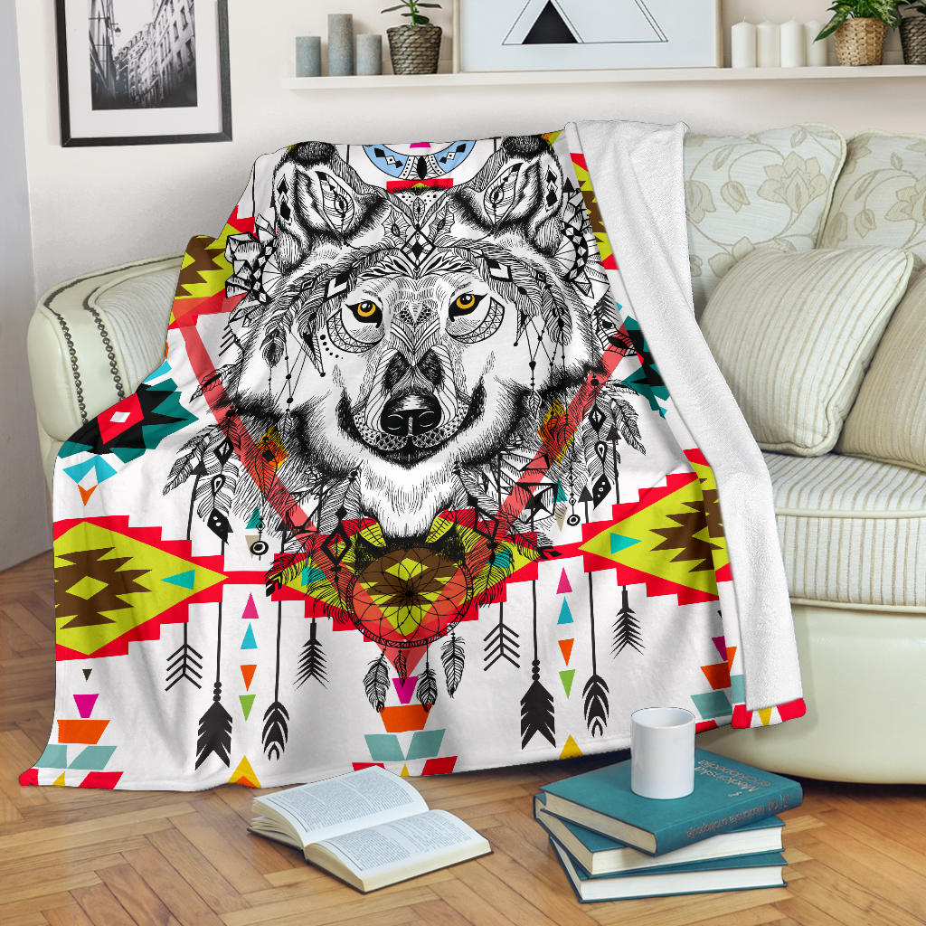 wolf-arrow-pattern-blanket