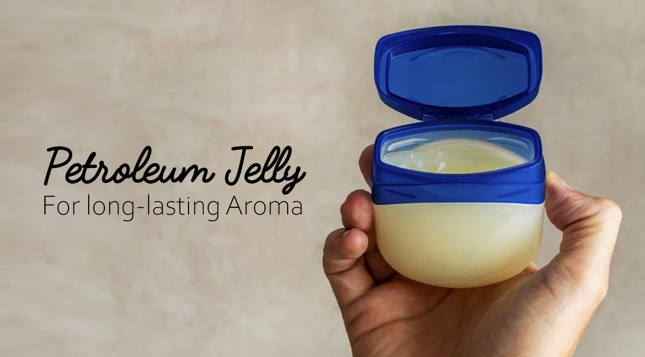 Apply petroleum jelly on the pulse area for long lasting effect
