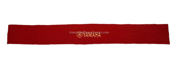 Yamaha piano key cover red felt cloth