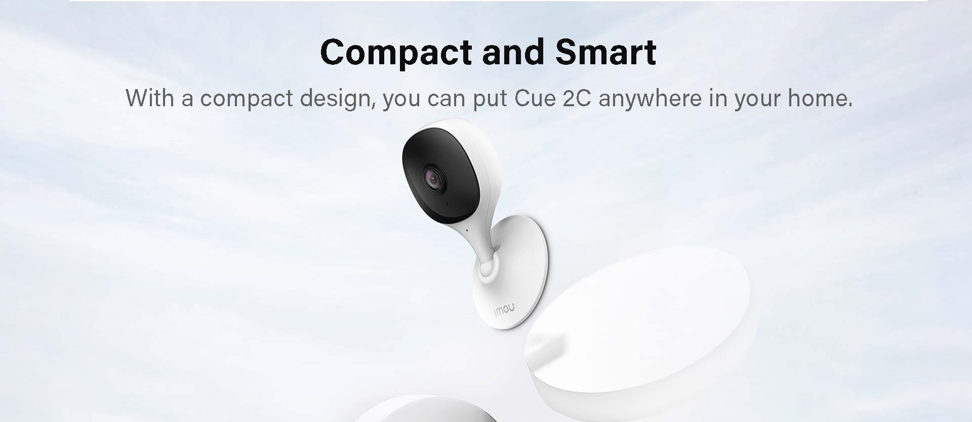 Imou Cue 2C  Wi-Fi Security Smart  Camera | AI Human Detection qatar alamat